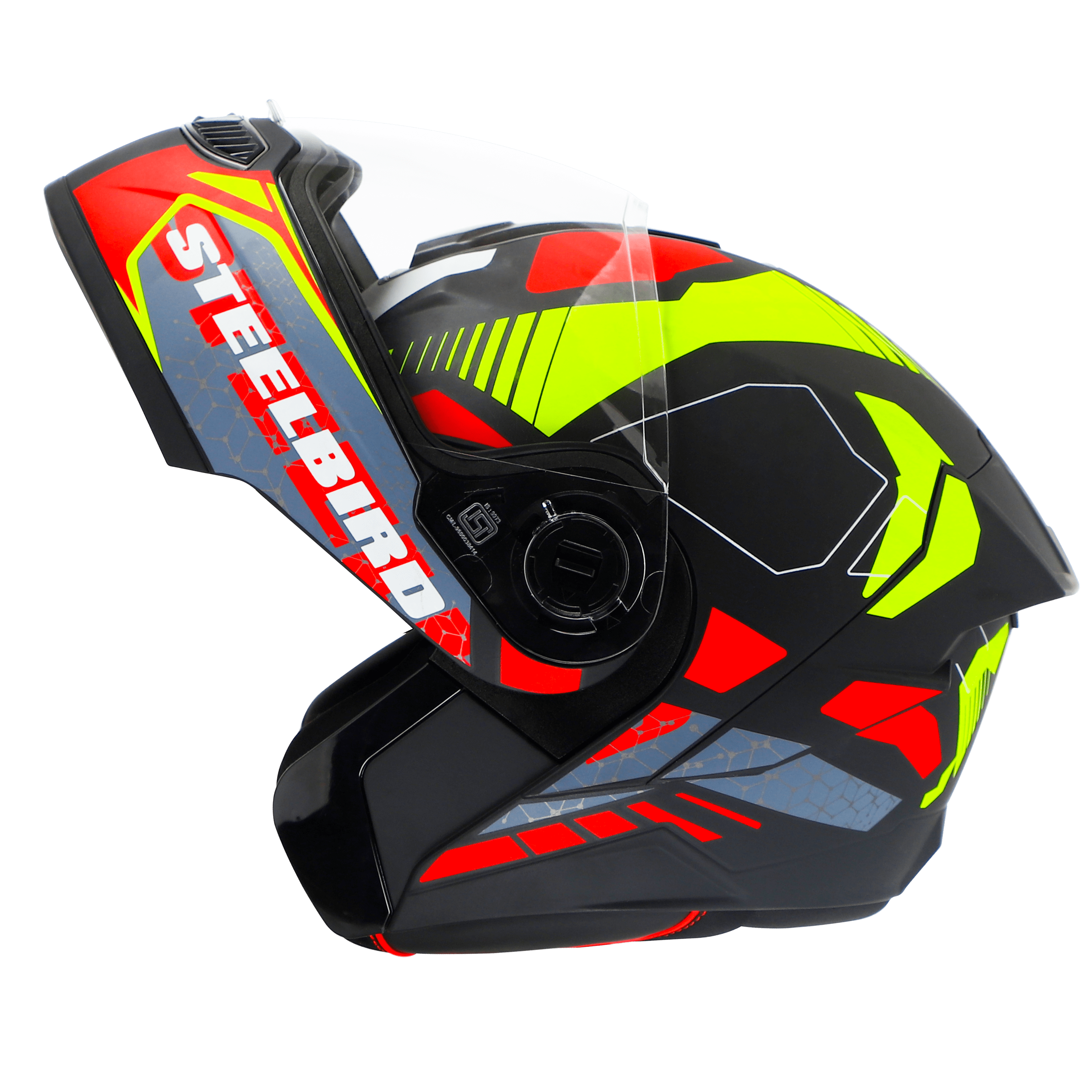 SBA-8 ISS ZAGGY MAT BLACK RED NEON 